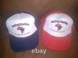 12 Full Color Custom Logo Printed Trucker Hat Cap Mesh Snapback White Front