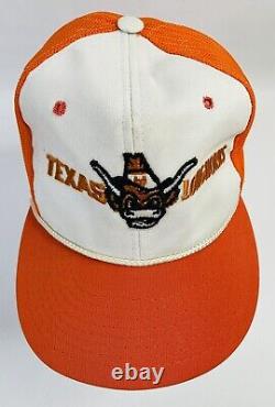 1970's Texas Longhorns Snapback Hat Cap Trucker