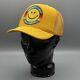 Acl Aviator Nation Cap Trucker Snapback Hat Adjustable Yellow Smiley 2021 Austin
