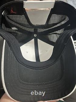 Air Jordan Grove XXIII Jumpman Golf Trucker Hat Snapback Cap White/BlackLike New