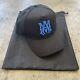 Amiri Black M. A. Trucker Hat With Blue Logo Brand New With Bag Os