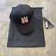 Amiri Black M. A. Trucker Hat With Pink Logo Brand New With Tags And Dust Bag Os