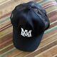 Amiri Black M. A. Trucker Hat With White Logo Brand New With Bag Os