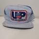 Authentic Vintage Union Pacific Patch Snapback Trucker Hat Mesh Cap Usa Made Vtg