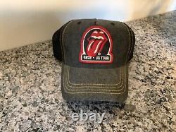 BCETHIC Rolling Stones Hat Cap Snap Back Mesh Trucker 1972 patch