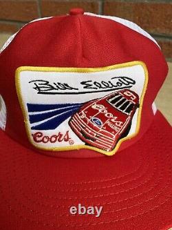 Bill Elliott Racing Trucker Hat Cap RARE Coors NASCAR Vintage #9 NOS