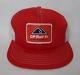 Cp Rail Rogers Pass Project Red White Mesh Snapback Trucker Cap/hat 1980's Rare