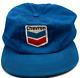 Chevron Vintage 70s Gas Station Snapback Trucker Hat Made In Usa