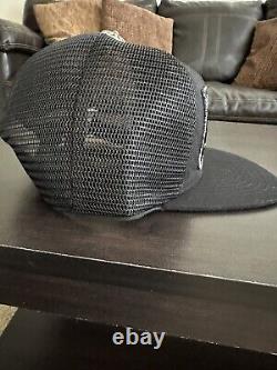 Chrome Hearts F Hollywood Patch Trucker Hat Black Cap