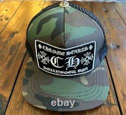 Chrome Hearts Hollywood USA Trucker Camouflage Baseball Cap Snapback Hat
