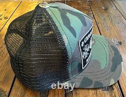 Chrome Hearts Hollywood USA Trucker Camouflage Baseball Cap Snapback Hat