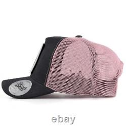 FAST SHIP V1 Trucker Boss Unisex Anthracite-Pink Cap with Code 61 Logo