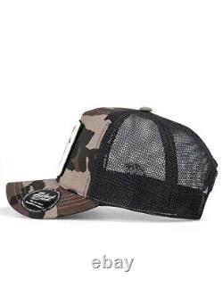 FAST SHIP V1 Trucker Never Give Up Unisex Camouflage-Black Hat with 32 Code