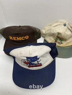 FOR RESTORATION 70 Vintage Hat Cap Lot Trucker Snap Back Strap Mesh BaseBall Men