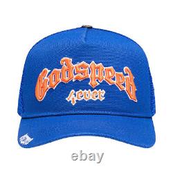 Godspeed Trucker Hat Forever Men Blue 4EVERHAT Snap Long Sleeve