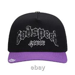 Godspeed Trucker Hat Forever Unisex Adults Black 4EVERHAT Snap