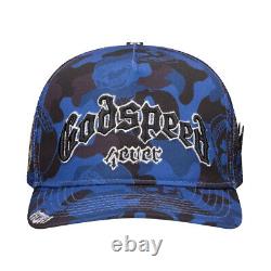 Godspeed Trucker Hat Forever Unisex Adults Camo Cobalt FOREVER-CAMO-TRUCKER-HAT