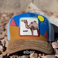 Goorin Animal Farm Trucker Baseball Snapback Hat Cap Dry Hump Camel Limited Rare