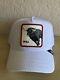 Goorin Animal Farm Trucker Baseball Snapback Hat Cap Knocksville Bull White