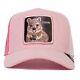 Goorin Animal Trucker Baseball Snapback Hat Cap Cutie Smile More Pink Beaver