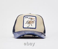 Goorin Animal Trucker Baseball Snapback Hat Cap Sand Dollar Gang Seagull Bird