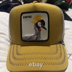 Goorin Bros Animal Farm Exotic Crown Snapback Trucker Hat/Cap Authentic