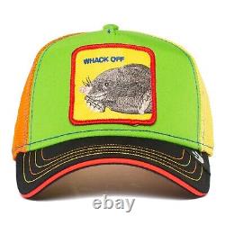 Goorin Bros Animal Farm Trucker Baseball Hat Cap Whack Off Holey Moley Mole Rare