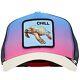 Goorin Bros Animal Farm Trucker Baseball Snapback Hat Cap Chill Sea Turtle Blue