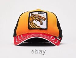 Goorin Bros Animal Farm Trucker Baseball Snapback Hat Cap Molten Beast Dragon
