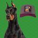 Goorin Bros Animal Farm Trucker Snapback Hat Cap Fearless Doberman Dog Patch