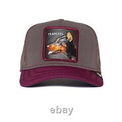 Goorin Bros Animal Farm Trucker Snapback Hat Cap Fearless Doberman Dog Patch