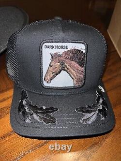 Goorin Bros Animal The Farm Trucker Snapback Hat Cap DARK HORSE SHIPS TODAY