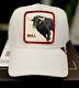 Goorin Bros Farm Bull? White Limited Rare Sold Out Trucker Snapback Hat Cap Nwt