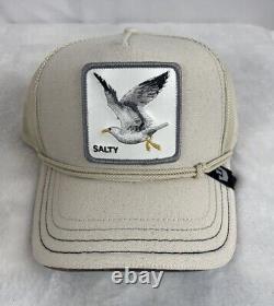 Goorin Bros Trucker Hat Cap Nautical Nonsense Salty Meal Ticket Bird