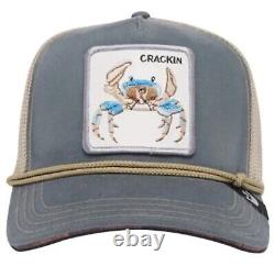 Goorin Bross Trucker Baseball Hat Cap Nautical Nonsense Crackin Crab