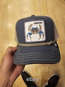 Goorin Bross Trucker Baseball Hat Cap Nautical Nonsense Crackin Crab