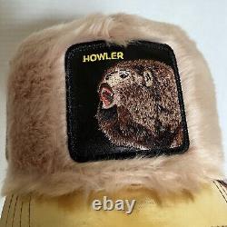 Goorin Men's Farm Trucker Baseball Snapback Hat Howler Outside Voice Monkey