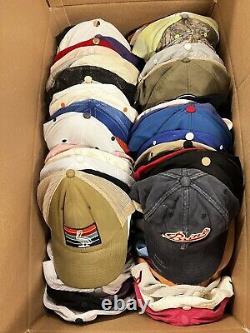 Hat Lot Of 250 Baseball Caps Snapback Hats Trucker Ball Cap Reseller Lots Adults