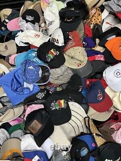 Hat Lot Of 250 Random Vintage Modern Bundle Snapback Trucker Baseball Cap Resell