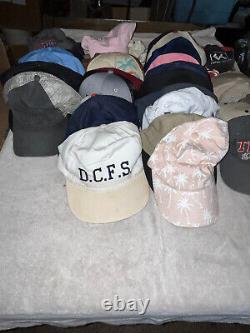 Hat Lot Of 75 Baseball Caps Vintage Snapback Hats Trucker Caps Ball Reseller Lot