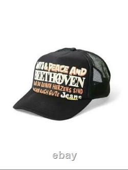 Kapital kountry love&peace beethoven truck cap hat trucker brand new black