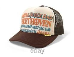 Kapital kountry love&peace beethoven truck cap hat trucker brand new brown natur