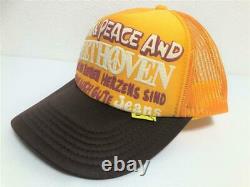 Kapital kountry love&peace beethoven truck cap hat trucker brand new gold brown