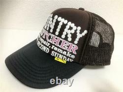Kapital kountry pearl clutcher truck cap hat trucker brown black