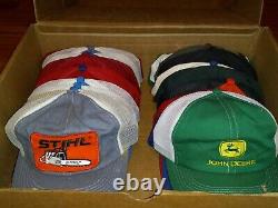 LOT of 24 Vintage Snapback Mesh Trucker Hat Cap K Products LOUISVILLE Made N USA