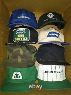 LOT of 24 Vintage Snapback Mesh Trucker Hat Cap K Products LOUISVILLE Made N USA