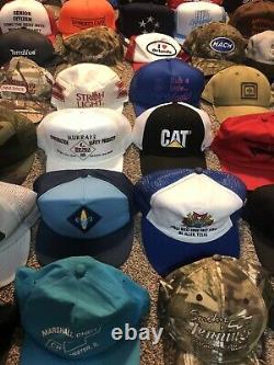 Lot Vintage Trucker Hat Snapback Cap Patch K Brand Product USA Farm