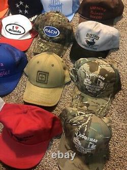 Lot Vintage Trucker Hat Snapback Cap Patch K Brand Product USA Farm