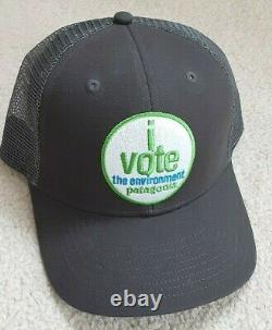 NWOT RARE Patagonia Hat cap snapback I Vote for The Environment trucker planet