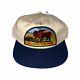 Nwt Vintage K Products Yellowstone National Park Trucker Snapback Hat Bison 80s